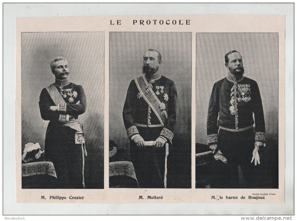 Le Protocole Crozier Mollard Baron De Roujoux - Unclassified