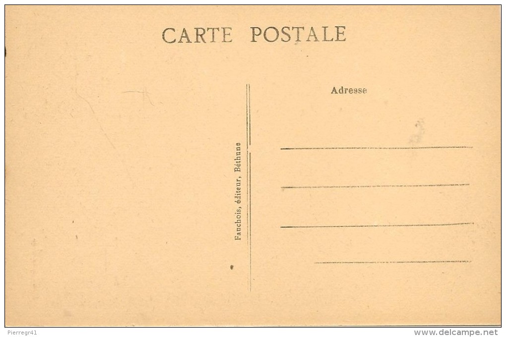 CPA-1930-62-BETHUNE-La JUSTICE De PAIX-et COURS MUNICIPAUX-Editeur FAUCHOIS-TBE - Bethune