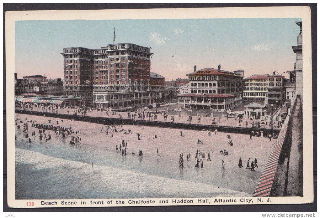 USA ,  ATLANTIC  CITY  ,  OLD  POSTCARD - Atlantic City