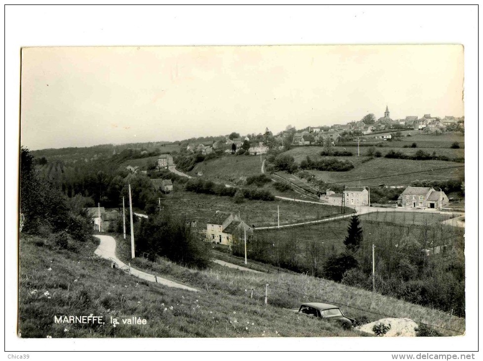 17480   -   Marneffe   -   La Vallée - Carte Photo - Burdinne