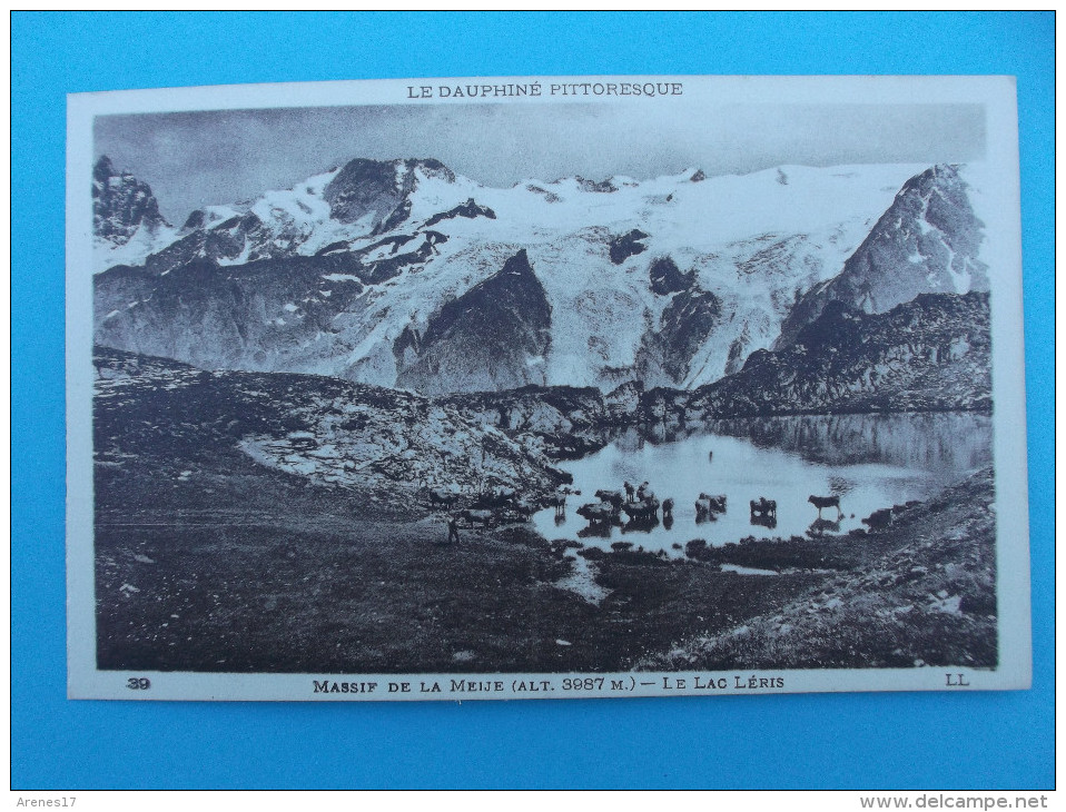 05 : MASSIF De La MEIJE , Le LAC LERIS ; C.P.A.carte En Très Bon état ,animée - Altri & Non Classificati