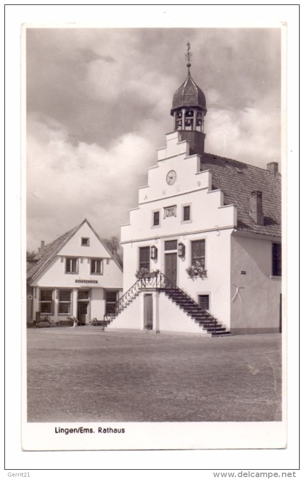 4450 LINGEN, Rathaus, 195.. - Lingen