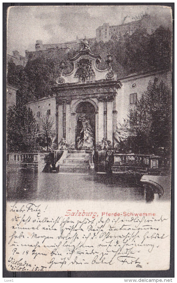 AUSTRIA ,  SALZBURG , OLD POSTCARD - Salzburg Stadt