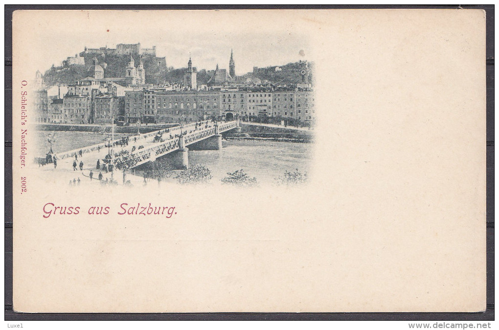 AUSTRIA ,  SALZBURG , OLD POSTCARD - Salzburg Stadt