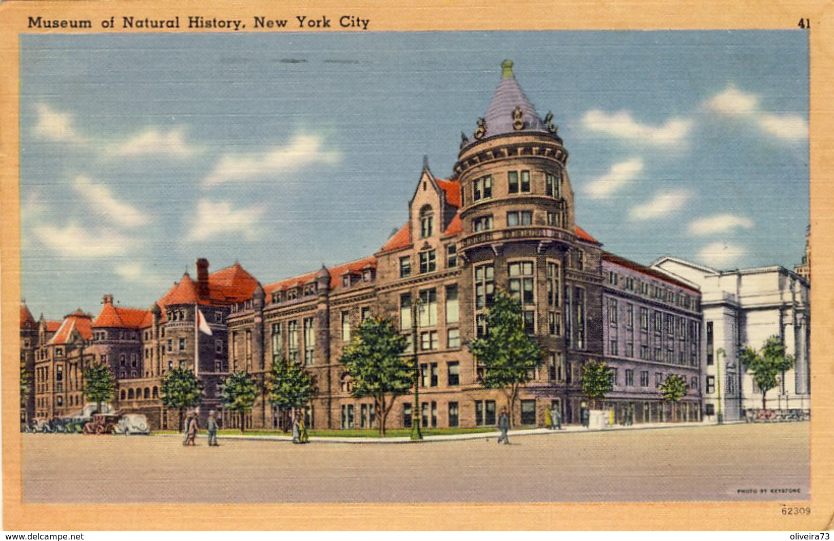 NEW YORK CITY, Museum Of Natural History, 2 Scans - Musées