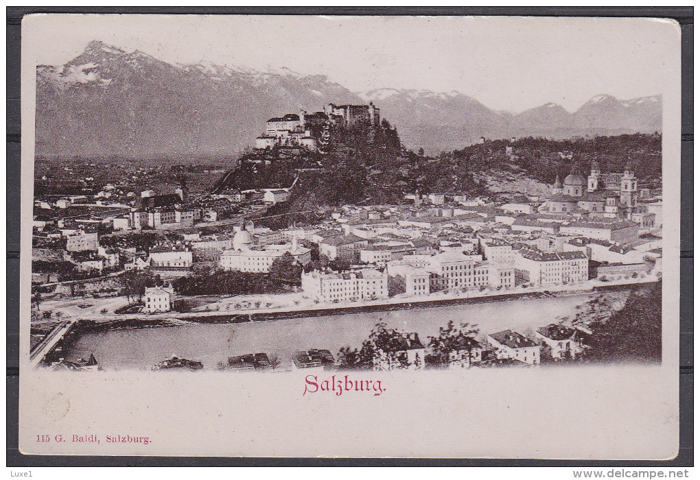 AUSTRIA ,  SALZBURG , OLD POSTCARD - Salzburg Stadt