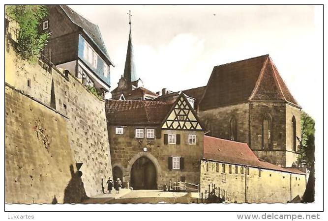 8640. KRONACH. BLICK ZUM BAMBERGER TOR. - Kronach