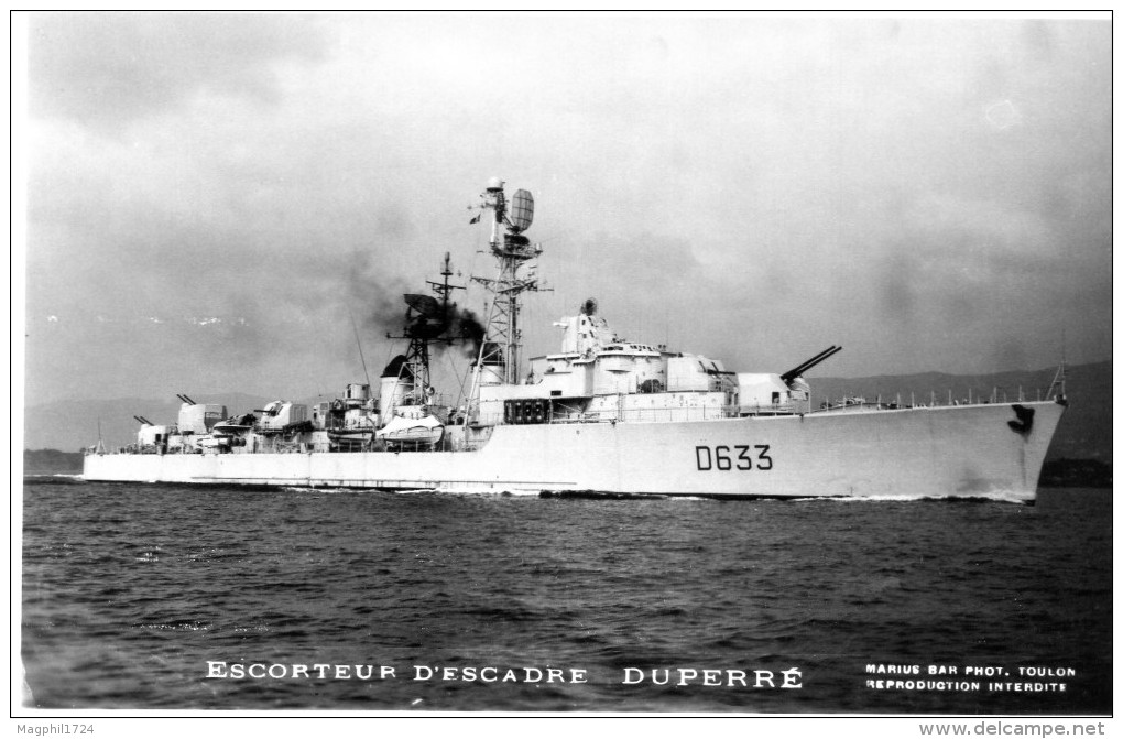 CPSM    Escorteur   D Escadre  DUPERRE - Warships