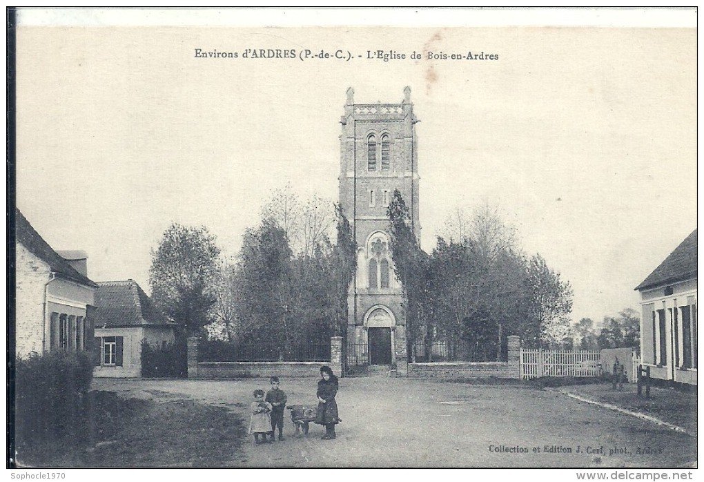 PAS DE CALAIS - 62 - BOIS EN ARDRES Près D'Ardres - L'église - Ardres