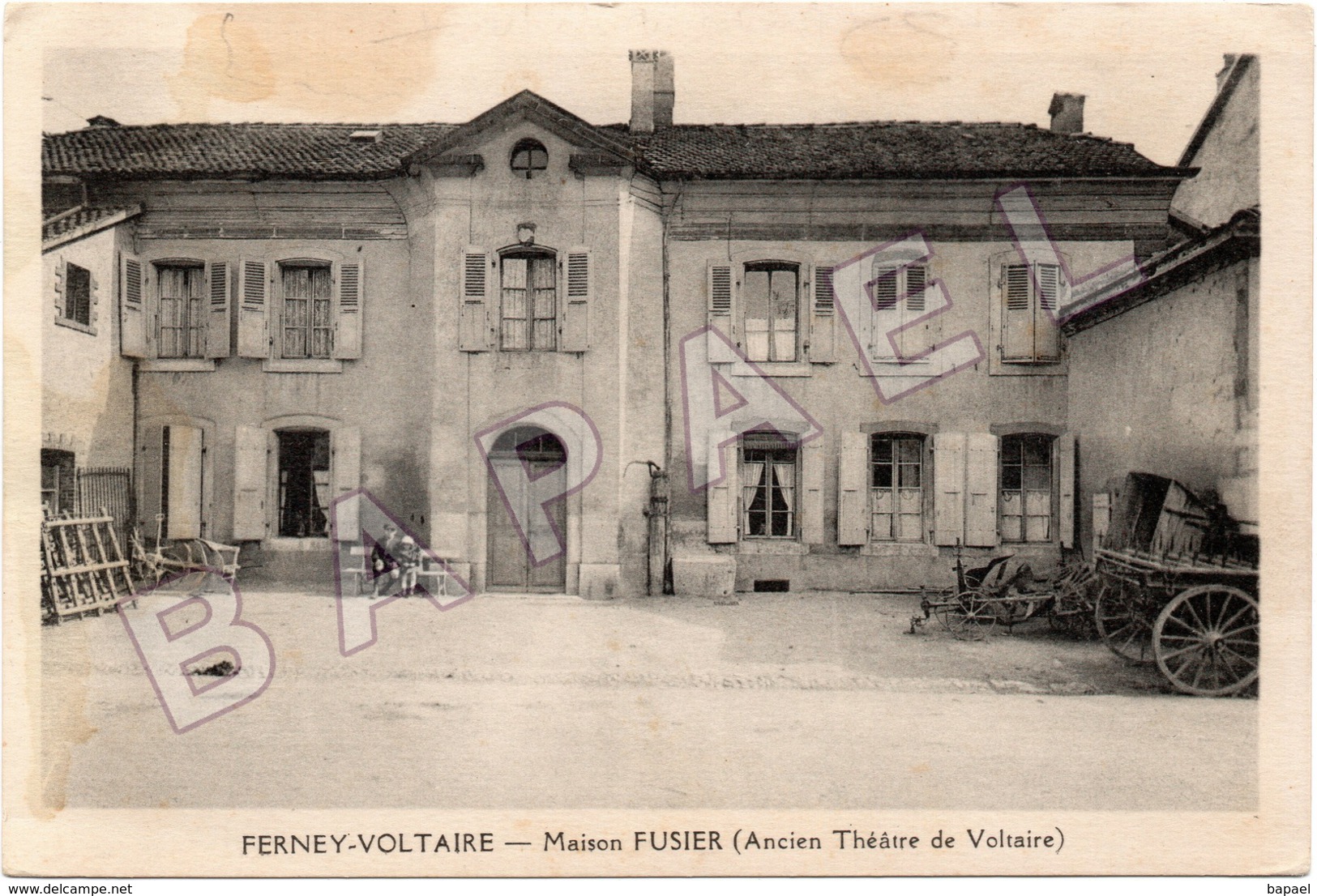 Ferney-Voltaire (01) - Maison Fusier (Ancien Théâtre De Voltaire) - Ferney-Voltaire