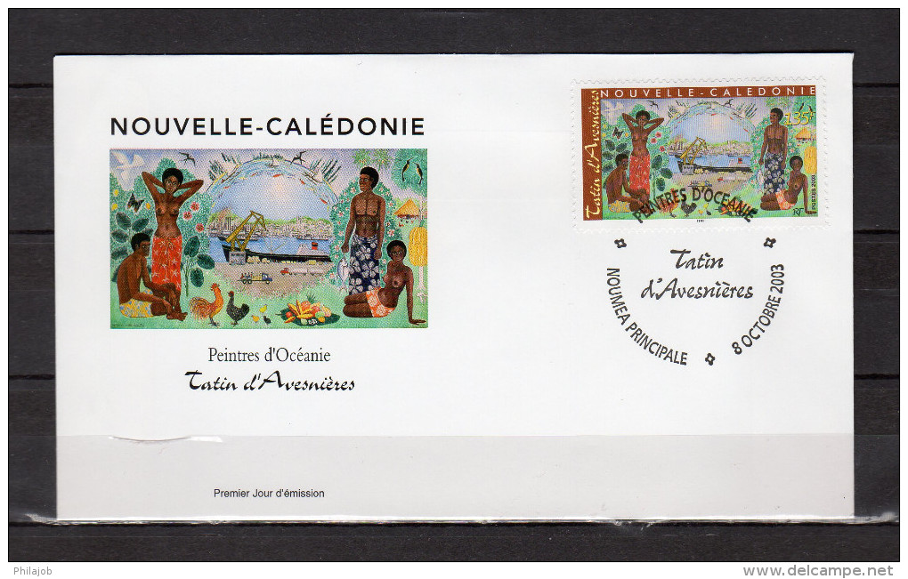 Env. 1er Jour De 2003 " OEUVRE DE ROBERT TATIN D´AVESNIERES " N° YT 907. Parfait état ! FDC - Nudes