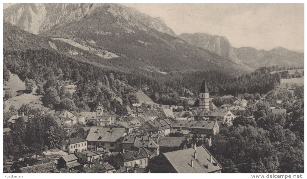 ALTE POSTKARTE AUSSEE IN STEIERMARK SALZKAMMERGUT PANORAMA TOTAL TOTALANSICHT Gesamtansicht Ansichtskarte Cpa Postcard - Ausserland