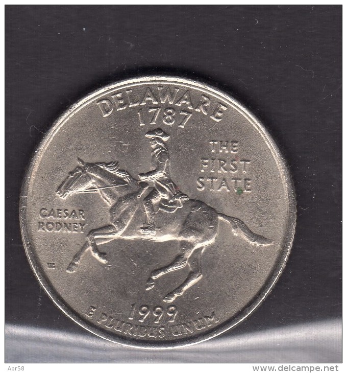 1999 Delaware Quarter Dollar - 1999-2009: State Quarters