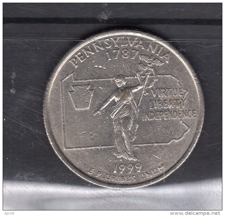 1999 Pennsylvania Quarter Dollar - 1999-2009: State Quarters