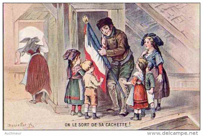 Patriotique 73, Daniel Pot On Le Sort De Sa Cachette Alsace - Patriottiche