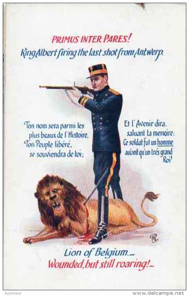 Patriotique 84, Primus Inter Pares Lion Of Belgium - Patriotiques
