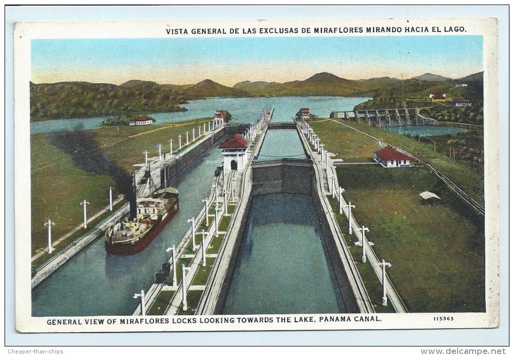 Panama Canal - Miraflores Locks - Panama