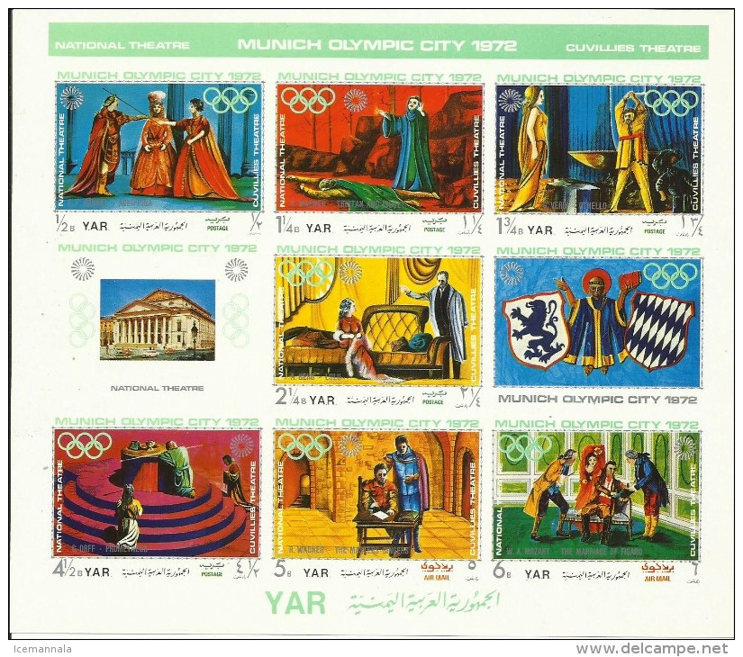 YEMEN  HB  OLIMPIADAS   MNH ** - Yemen