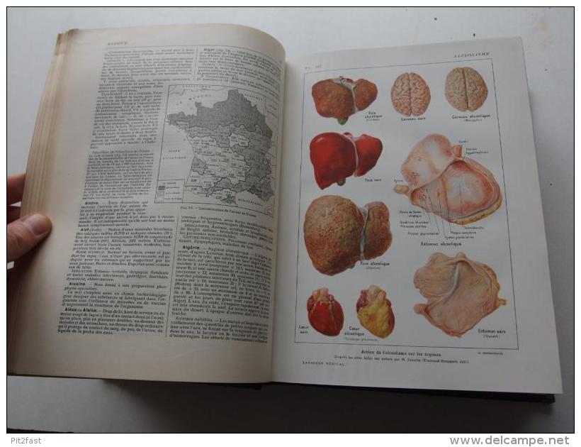 Galtier-Boissière : Larousse Médical Illustré 1924 , Paris , Larousse , 1294 Pages , 2462 Photos !!!