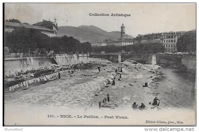 CPA Laveuses Lavandières Lessive Lavoir Métier Non Circulé NICE - Straßenhandel Und Kleingewerbe