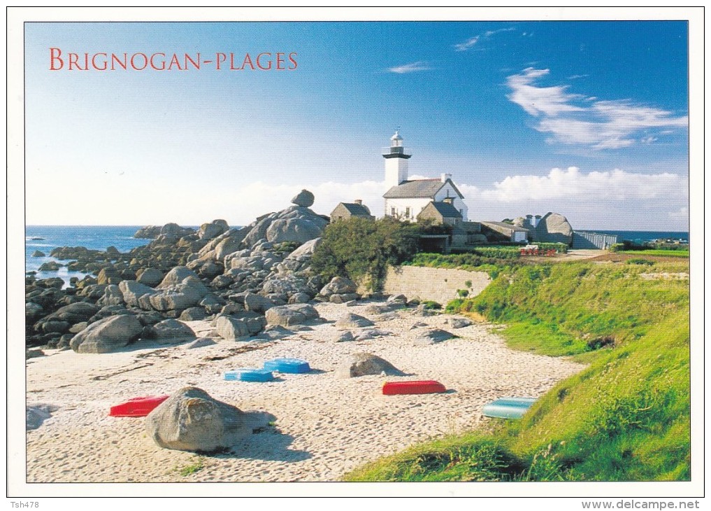 29----BRIGNOGAN-PLAGE---a La Pointe De Beg-pol Le Phare De Pontusval--voir 2 Sans - Brignogan-Plage