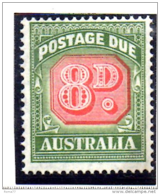 T228 - AUSTRALIA 1956 , Segnatasse Yvert  N. 72 Multi COFA  ***  MNH - Segnatasse