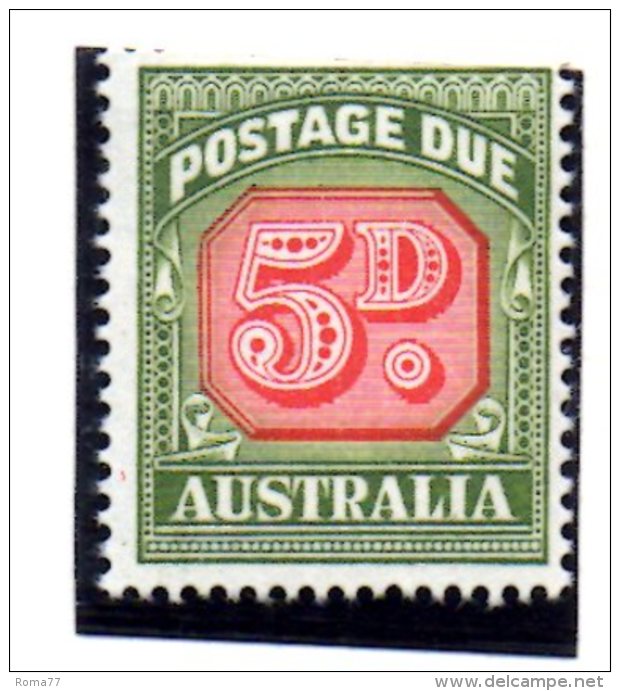 T241 - AUSTRALIA 1958 , Segnatasse Yvert  N. 77 Dent 15 X 14  ***  MNH - Segnatasse