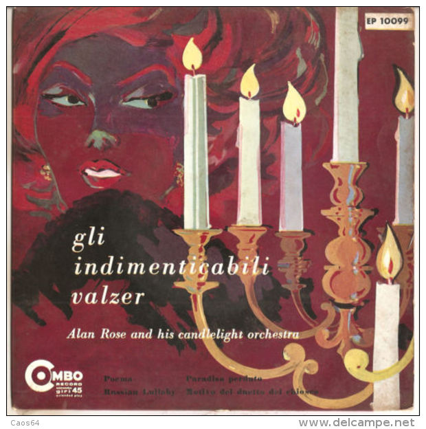 Alan Rose  Gli Indimenticabili Valzer  NM/NM- 7" - Classical