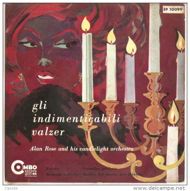 Alan Rose  Gli Indimenticabili Valzer  NM/NM- 7" - Classica