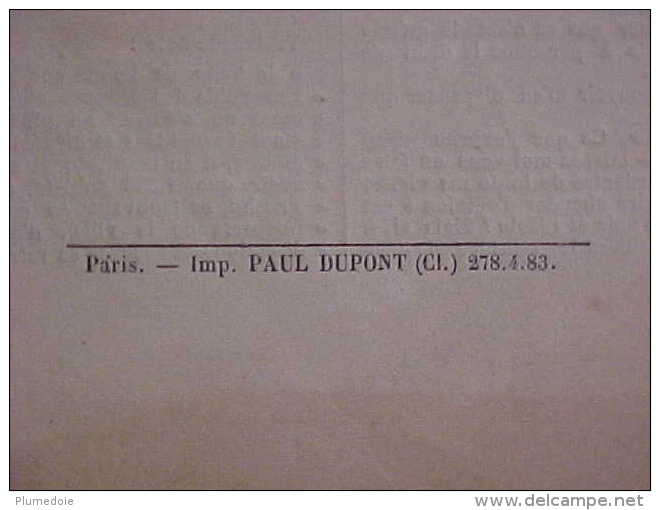 RARE , EO 1883 , BALLONS et PIGEONS FUNESTES POUR  FRANCE, DETAILS INCONNUS  SIEGE de PARIS , Dr VAN HECKE , voir