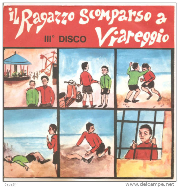 Franco Trincale  Il Ragazzo Scomparso A Viareggio  III° Disco  1969 NM/NM 7" - Country En Folk