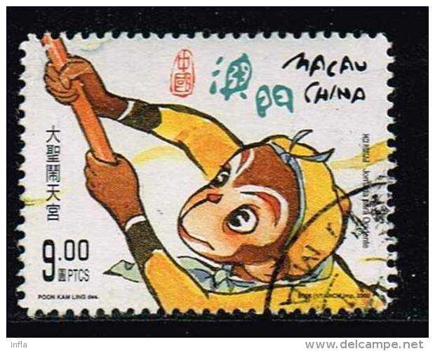 China-Macau 2000, Michel# O - Used Stamps