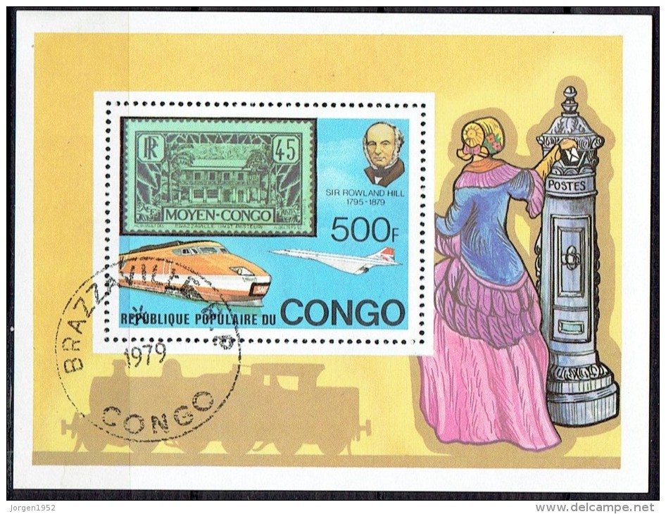 CONGO BRAZZAVILLE  # FROM 1979   STANLEY GIBBONS MS674 - Usati