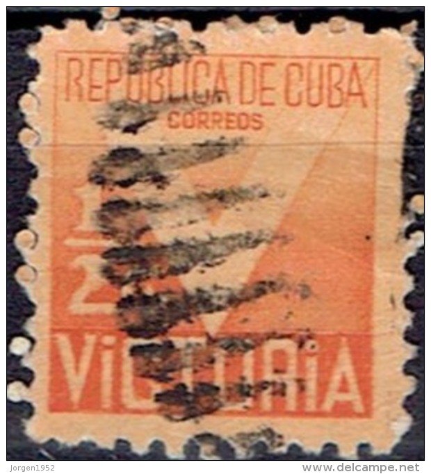 CUBA  # FROM 1942   STANLEY GIBBONS 458 - Oblitérés