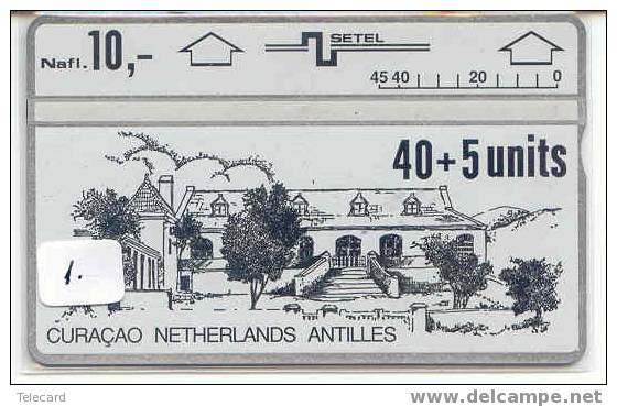 Antilles (Neérlandaises) NEDERLANDSE ANTILLEN (1) Télécarte  Landis&Gyr - Antillen (Niederländische)