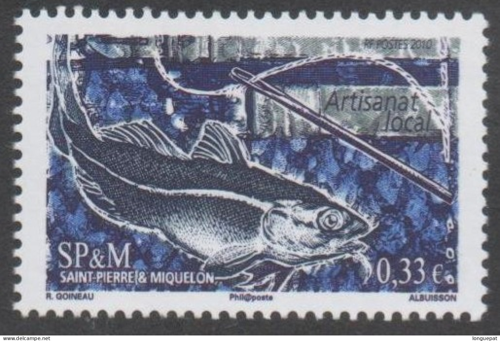 SAINT-PIERRE Et MIQUELON - Artisanat Local - Morue, Aiguille Et Fil - Unused Stamps