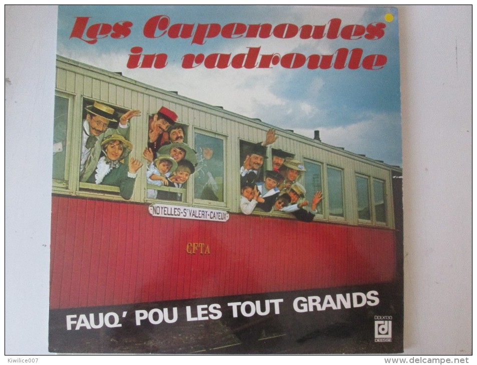 Les Capenoules   In Vadroulle   33t  Vinyl  ..patois Picard Ch Ti Ch Timi Lille  Noyelles Saint Valery  Cayeux Train - Comiques, Cabaret