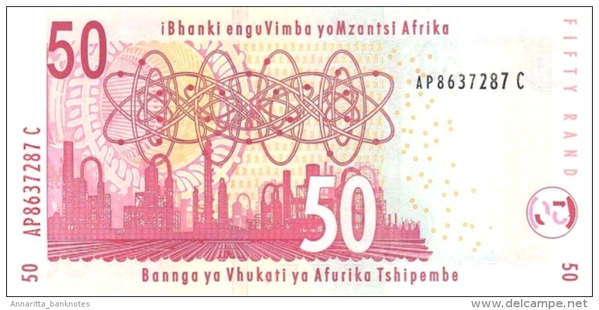 SOUTH AFRICA 50 RAND ND (2009) P-130b UNC  [ ZA759b ] - South Africa