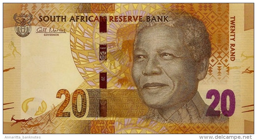 SOUTH AFRICA 20 RAND ND (2012) P-134a UNC WITHOUT OMRON RINGS [ ZA763a ] - South Africa