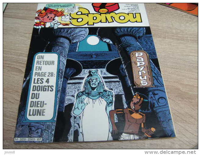 Mes Ref Spirou 1982 : Le Journal De Spirou Année 1982 Numéro 2303 - Spirou Magazine