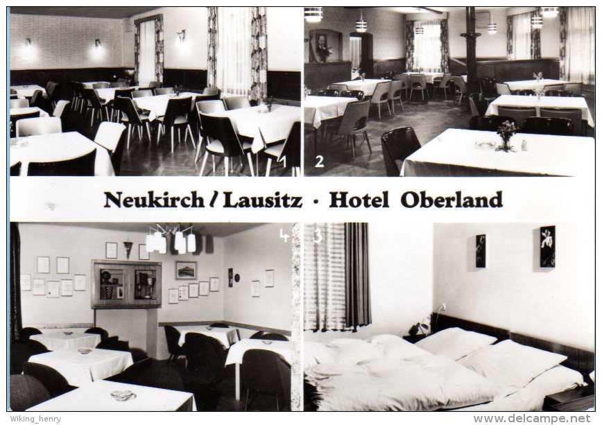 Neukirch I D Lausitz - S/w HO Gaststätte Hotel Oberland - Neukirch (Lausitz)