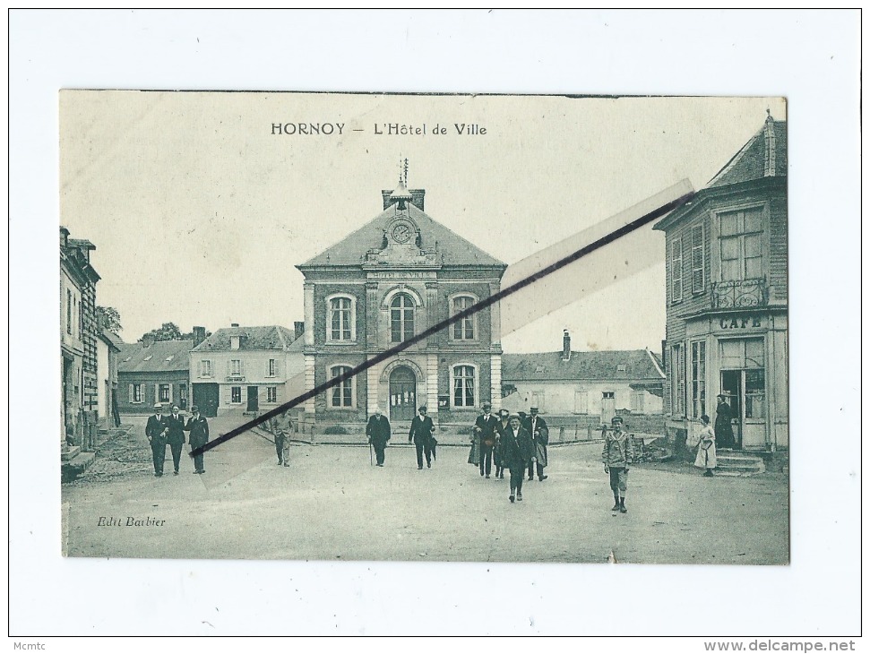CPA  -  Hornoy  - L´Hôtel De Ville - Hornoy Le Bourg