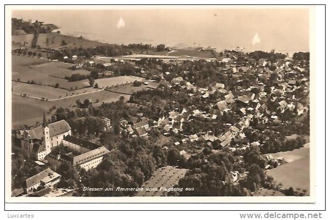 DIESSEN AM AMMERSEE VOM FLUGZEUG AUS. - Diessen