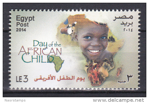 Egypt - 2014 ( Day Of The African Child ) - MNH (**) - Nuevos