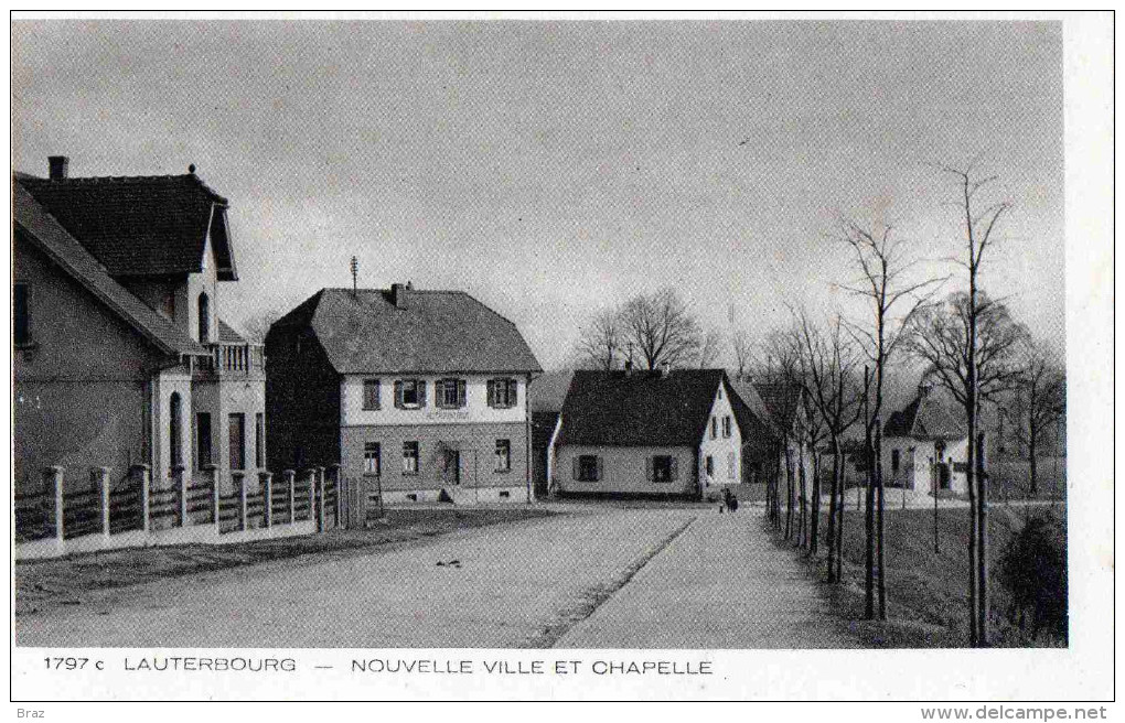 CPA  Lauterbourg Nouvelle Ville - Lauterbourg