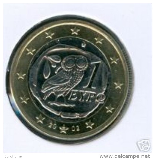 Griekenland    2010   1 Euro    UNC Uit De Rol  UNC Du Rouleaux !! - Grèce