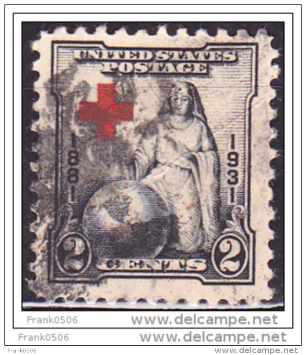 United States 1931, American Red Cross 50th Anniv, 2c, Used - Gebraucht