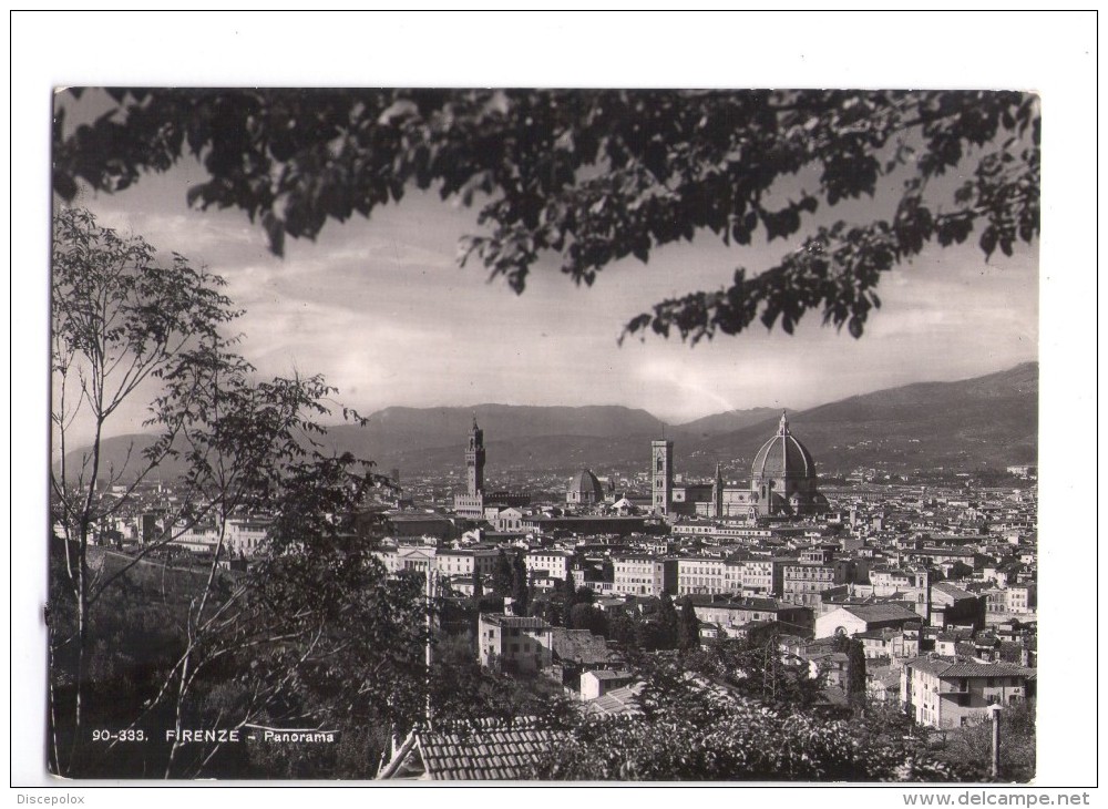 N2962 CARTOLINA Di Firenze, Panorama _ VIAG. 1952 _ Toscana, Italia - Firenze (Florence)