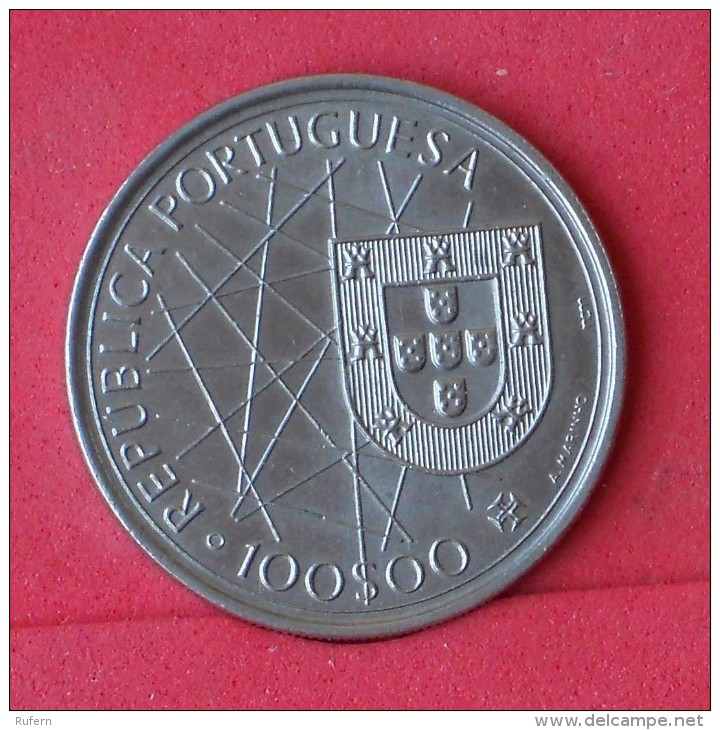 PORTUGAL 100 ESCUDOS 1989 -    KM# 648 - (Nº15359) - Portugal