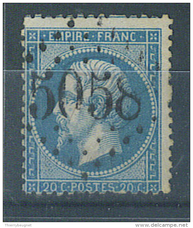 VEND BEAU TIMBRE DE FRANCE N°22 , G.C.:5058 : "RELIZANE - ORAN" !!!! - Autres & Non Classés